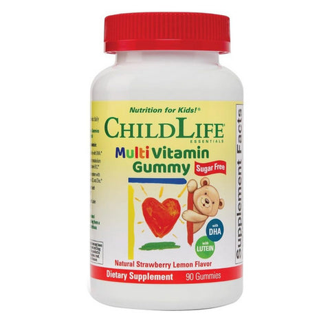 Child Life Essentials, Multi Vitamin Gummy For Kids, Strawberry Lemon 90 Count