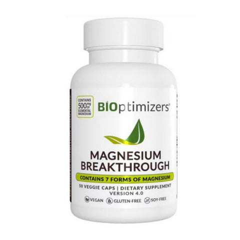 Bioptimizers, Magnesium Supplement Magnesium Breakthrough, 500 Mg, 50 Count