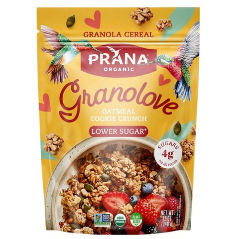 Prana Organic, Granolove Oatmeal Cookie Crunch, 12 Oz (Case Of 8)