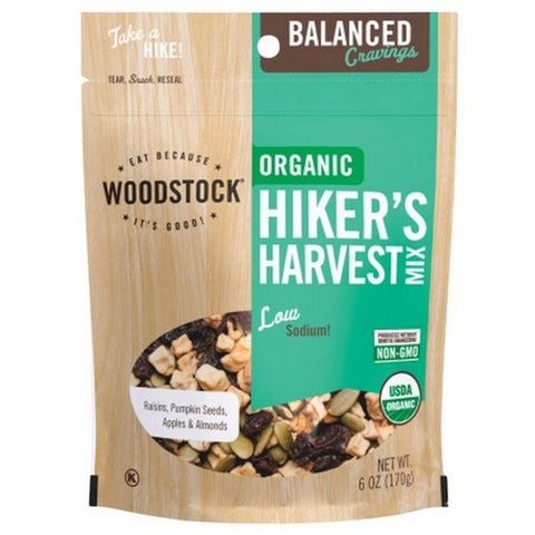 Woodstock, Organic Hikers Harvest Snack Mix, 6 Oz (Case Of 8)