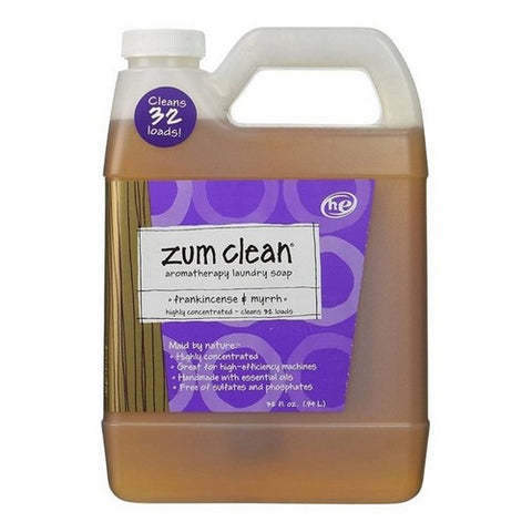 Zum, Clean Laundry Soap Frankincense And Myrrh, 32 Oz (Case Of 8)