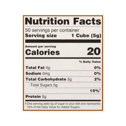 La Perruche, Pure Cane Brown Sugar Cubes, 8.8 Oz (Case Of 8)