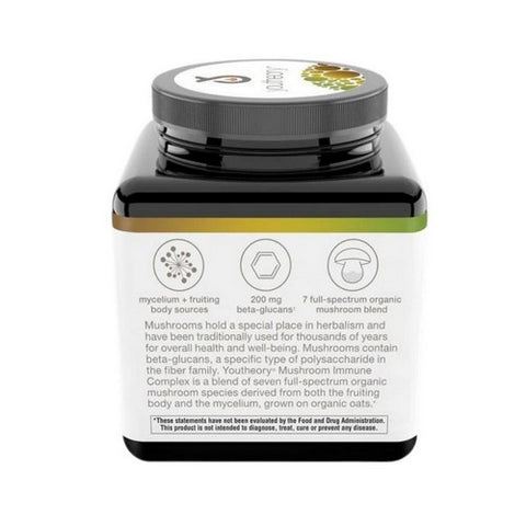 Youtheory, Mushroom Immune Complex, 60 Vegcaps