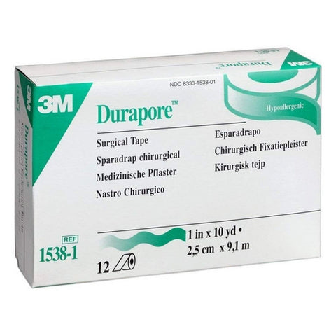 3M, Durapore Tape 1 Inch, 12 Count