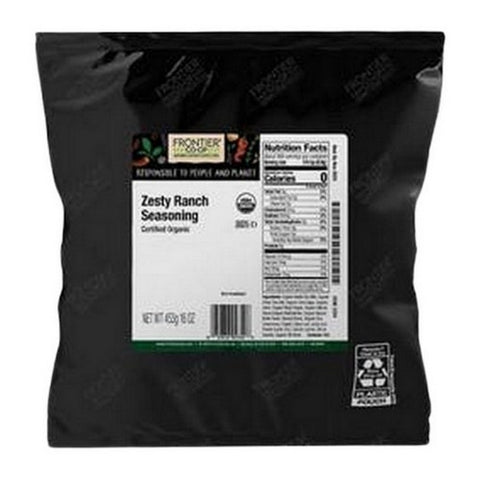 Frontier Coop, Organic Zesty Ranch Seasoning, 1 Lb
