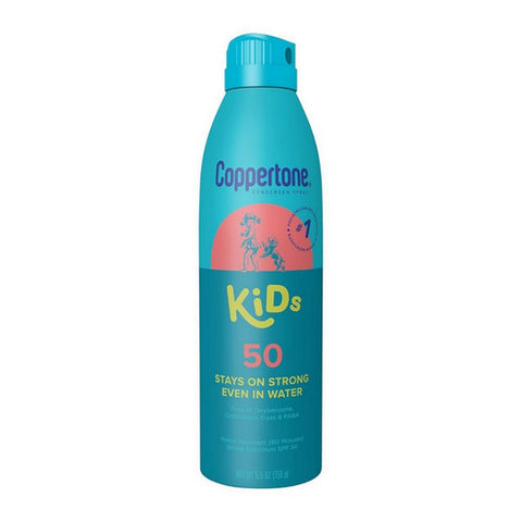 Kids Sunscreen Spray SPF 50 5.5 Oz by Coppertone
