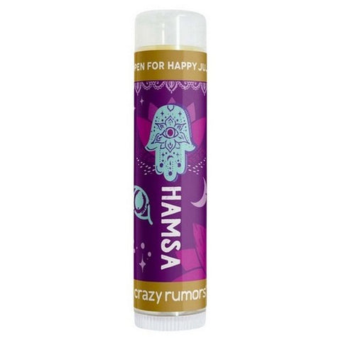 Crazy Rumors, Happy Juju Hamsa Lip Balm Blister Box, 0.15 Oz