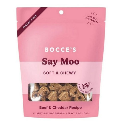 Say Moo Soft And Chewy Treats 6 Oz by Bocce's Bakery