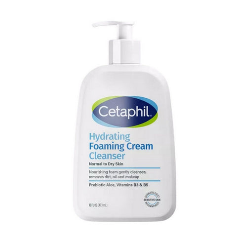 Hydrating Foaming Cream Cleanser 16 Oz by Cetaphil
