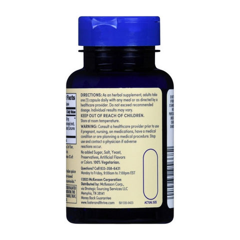 Foster And Thrive, Turmeric Complex, 500 Mg, 60 Caps