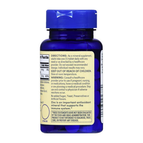 Foster And Thrive, Chelated Zinc, 50 Mg, 100 Tabs