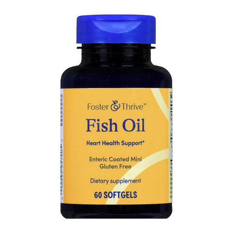 Foster And Thrive, Fish Oil Enteric Coated Mini, 60 Softgels
