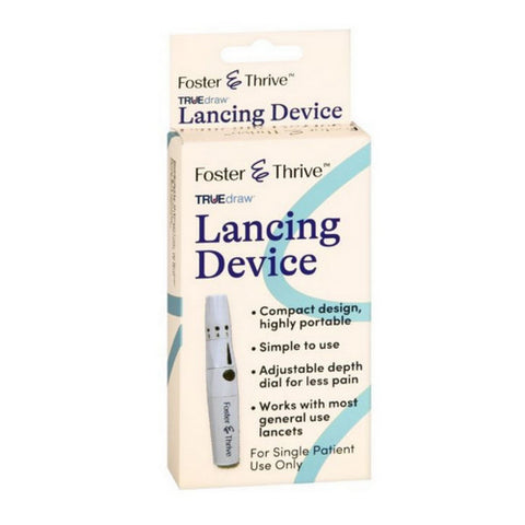 Truedraw Lancing Device 1 Count by Foster And Thrive