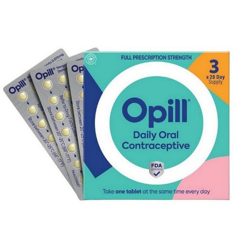 Opill, Norgest Daily Oral Contraceptive, 0.075 Mg, 28 Tabs
