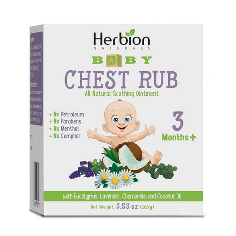 Herbion Naturals, Baby Chest Rub, 3.53 Oz