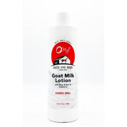 O MY!, Lovers Spell Goat Milk Lotion, 12 Oz