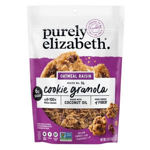 Purely Elizabeth, Oatmeal Rasin Granola Cookie, 11 Oz (Case Of 6)