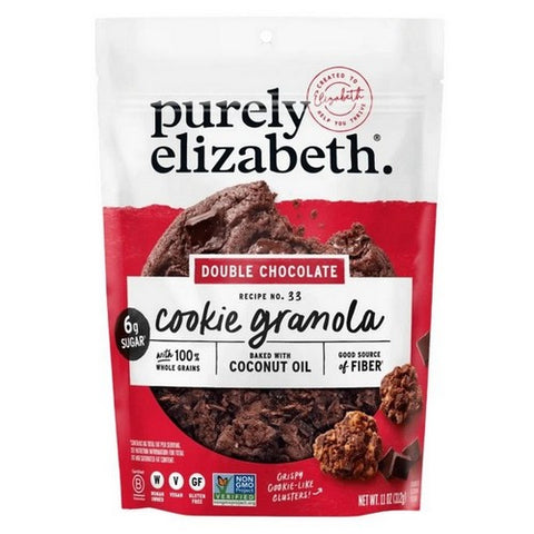 Purely Elizabeth, Double Chocolate Granola Cookie, 11 Oz (Case Of 6)