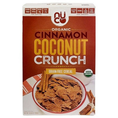 Nuco, Organic Cinnamon Coconut Crunch Cereal, 10.58 Oz (Case Of 6)