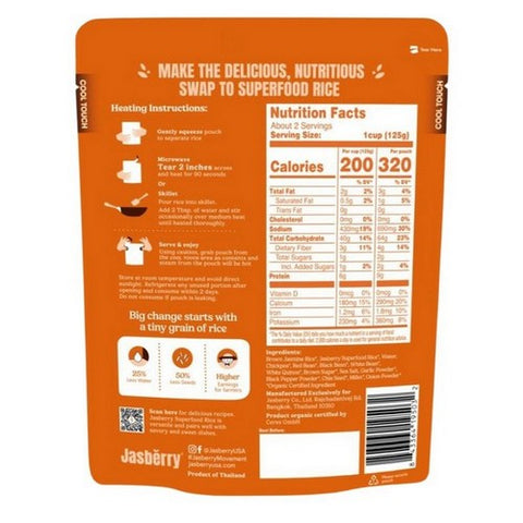 Jasberry, Superfood Nine Grains Rice, 7.05 Oz (Case Of 6)