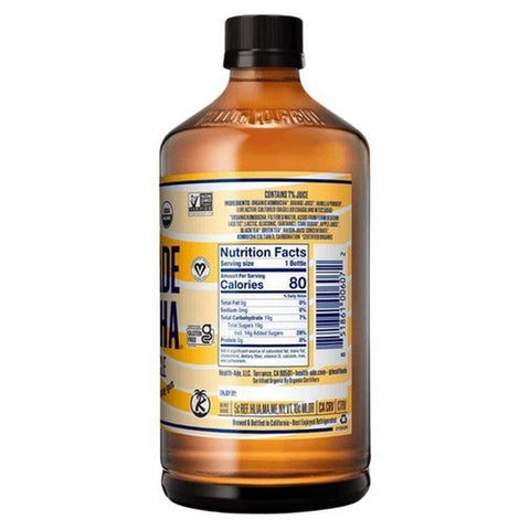 Health-Ade, Raw Kombucha Organic Holiday Cheers, 16 Oz (Case Of 12)
