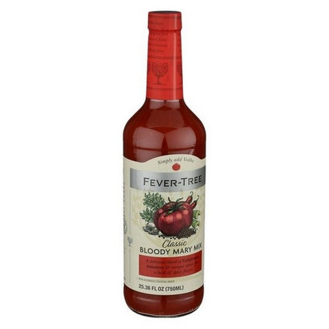 Fever Tree, Classic Bloody Mary Mix, 25.36 Oz (Case Of 6)