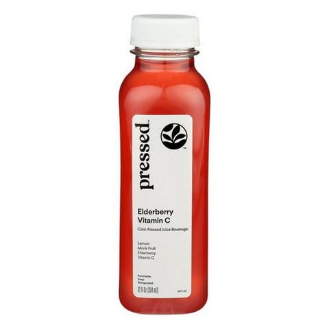 Pressed Juicery, Precise Elderberry Vitamin C, 12 Oz (Case Of 6)
