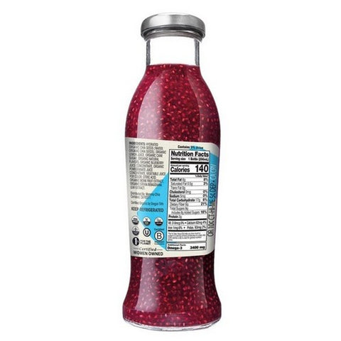 Mamma Chia, Organic Chia Beverage Blueberry Pomegranate, 10 Oz (Case Of 12)