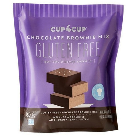 Cup 4 Cup, Chocolate Brownie Mix, 14.25 Oz (Case Of 6)
