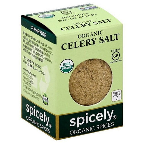 Spicely Organics, Organic Celery Salt, 0.5 Oz (Case Of 6)