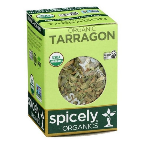 Spicely Organics, Organic Tarragon, 0.1 Oz (Case Of 6)