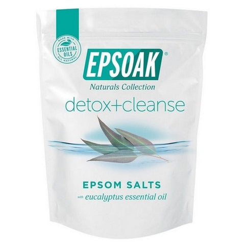 Epsoak, Epsom Salt Detox Cleanse Eucalyptus Essential Oil, 2 Lbs (Case Of 6)