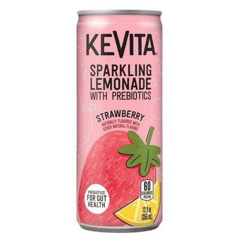 Kevita, Sparkling Strawberry Lemonade, 12 Oz (Case Of 12)
