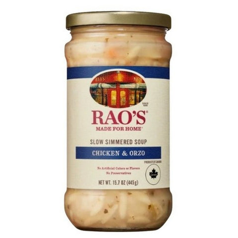 Rao's, Raos Soup Chicken And Orzo, 15.7 Oz (Case Of 6)