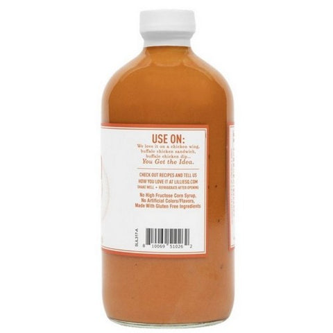 Lillies Q, Hot Buffalo Wing Sauce, 17 Oz (Case Of 6)