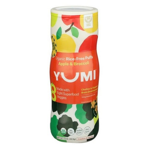 Yumi, Apple Broccoli Puffs, 1.5 Oz (Case Of 6)