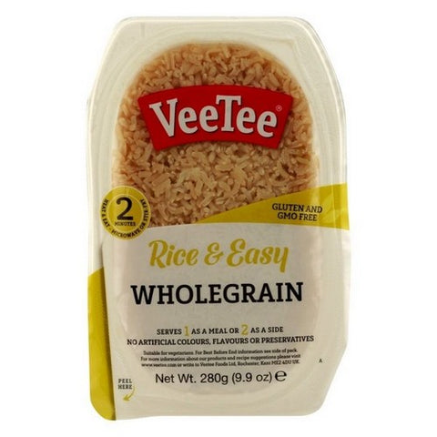 Veetee, Whole Grain Basmati Rice, 9.9 Oz (Case Of 6)