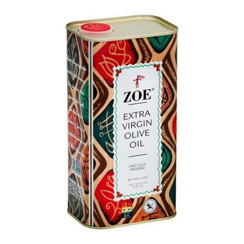 Zoe, Extra Virgin Olive Oil, 1 Litre (Case Of 6)