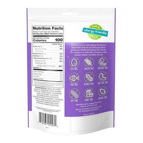 YumEarth, Gummy Fruits Organic Assorted, 4 Oz (Case Of 6)