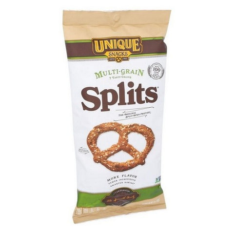 Unique, Multi Grain Pretzel Splits, 11 Oz (Case Of 12)