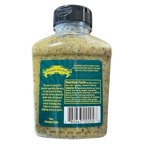 Sierra Nevada Specialty Food, Hazy Little Thing Mustard, 8 Oz (Case Of 6)