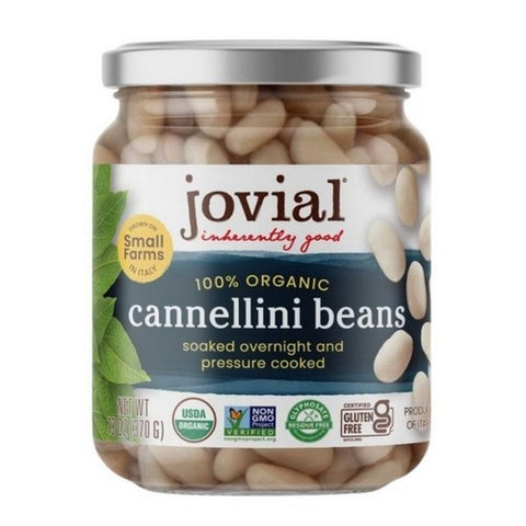 Jovial, Organic Cannellini Beans, 13 Oz (Case Of 6)
