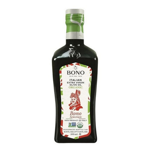 Bono, Organic Extra Virgin Olive Oil, 16.9 Oz (Case Of 6)