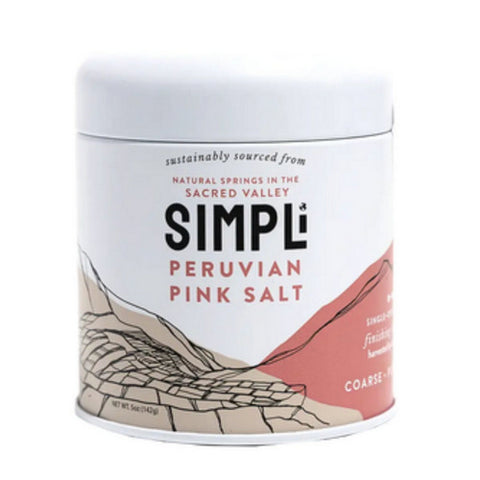 Simpli, Peruvian Pink Finishing Salt, 5 Oz (Case Of 12)