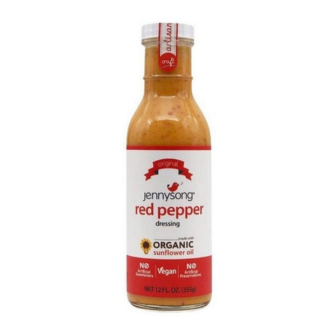 Jennysong, Red Pepper Dressing, 12 Oz (Case Of 6)