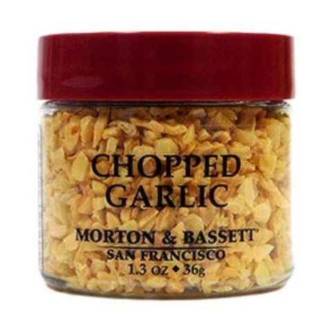 Morton & Bassett, Garlic Chopped, 1.3 Oz (Case Of 3)