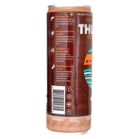 Thunder Coffeemilk, Ready To Drink Mocha Cold Brew Coffee, 11 Oz (Case Of 12)