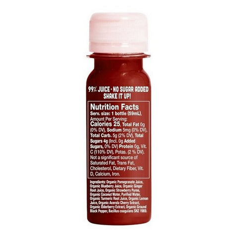 Vive Organic, Immunity Boost Wellness Shot Elderberry Ginger And Turmeric, 2 Oz (Case Of 12)