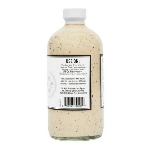 Lillies Q, Ivory BBQ Sauce, 16 Oz (Case Of 6)