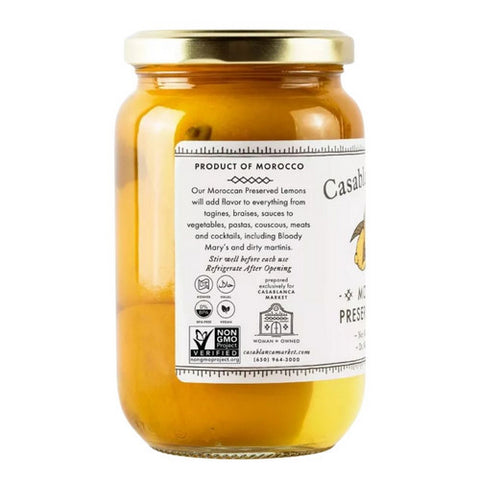 Casablanca Market, Moroccan Preserved Lemons, 13.05 Oz (Case Of 6)